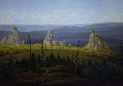Carl Gustav Carus The Three Stones in the Giant Mountains France oil painting artist
